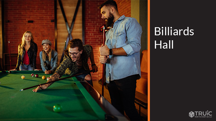 Billiards Hall Business Image