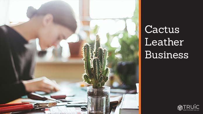 Cactus Leather Business Image