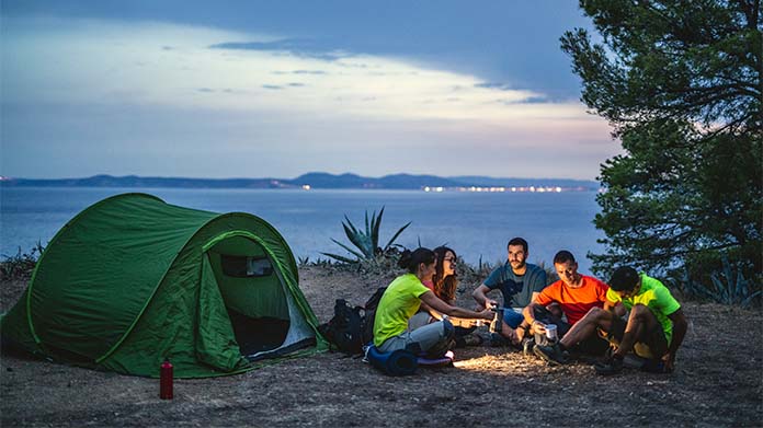 Camping Retreat Business Image
