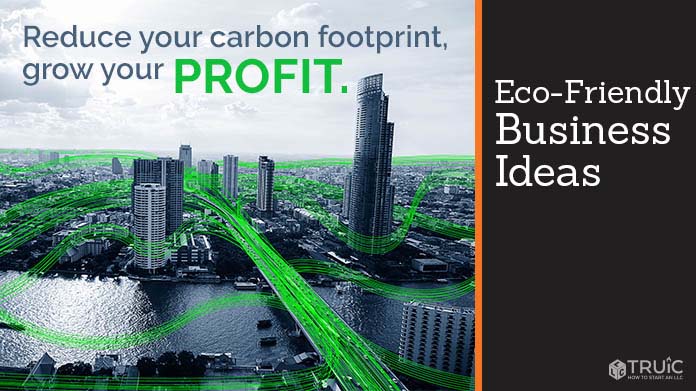A city skyline with virtual green-colored lines connecting the buildings.