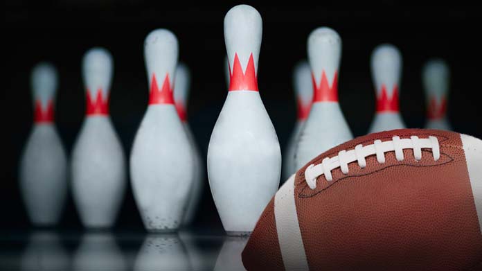 Football Bowling Business Image