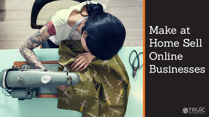 A person sewing a new dress at home.
