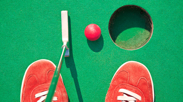 Miniature Golf Course Image
