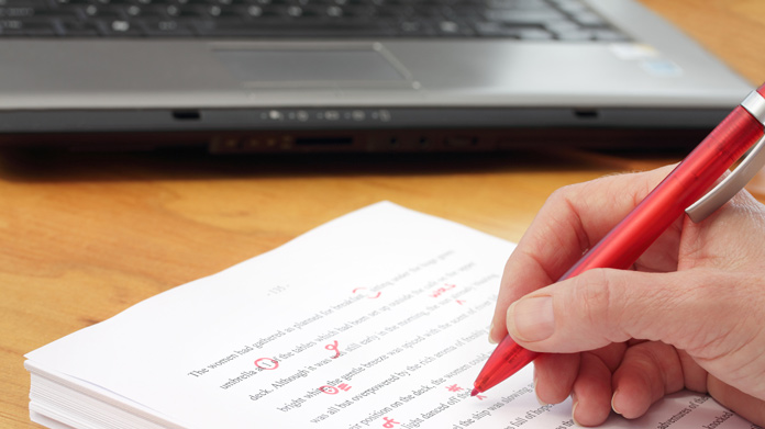 Proofreading Business Image