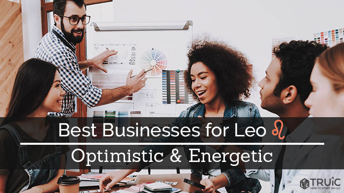 Leo Business Ideas Image.