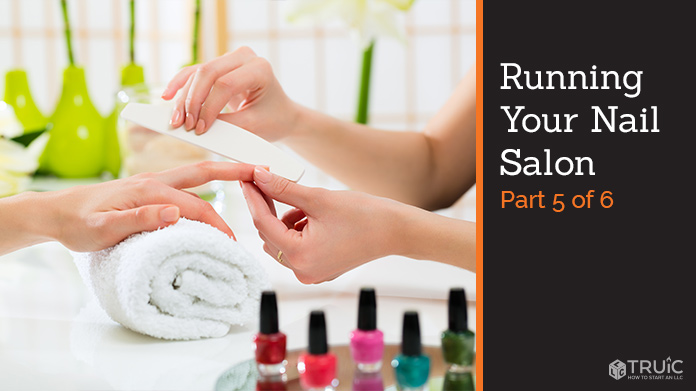 Running a Nail Salon image.
